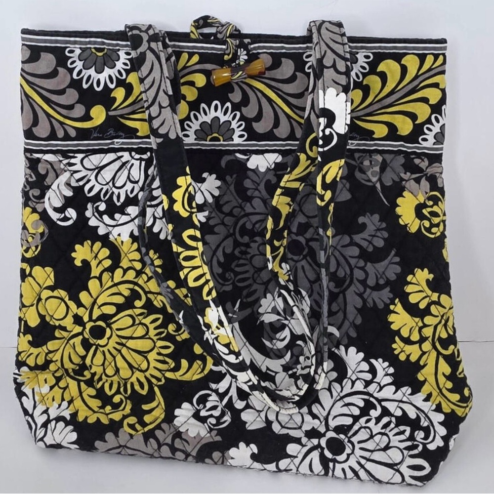 Vera Bradley “Baroque” Miller Travel Tote Quilted Retired Large Laptop Bag EUC - Picture 2 of 8